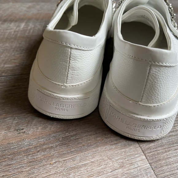 Karl Lagerfeld Paris Women's Jules Sneaker Size 8.5 - Picture 4 of 8